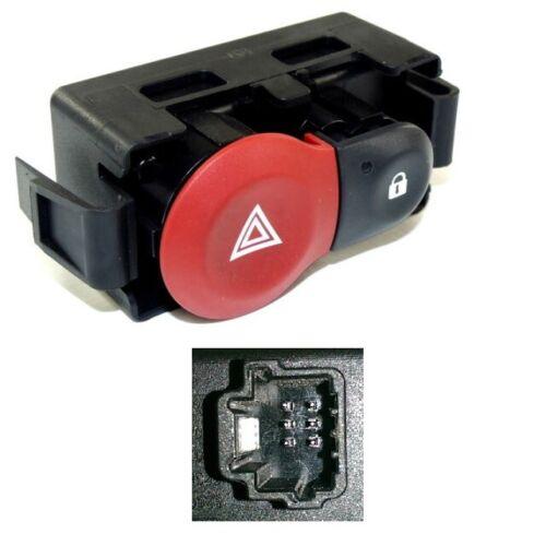 INTERRUPTOR LUZ DE EMERGENCIA RENAULT 252103766R 8200214896