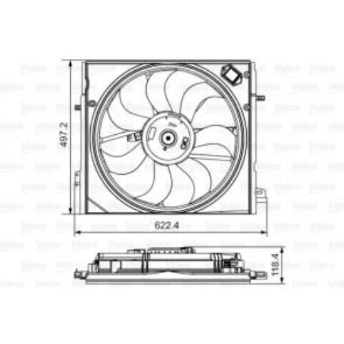 ELECTROVENTILADOR NISSAN, RENAULT 214814EB0A