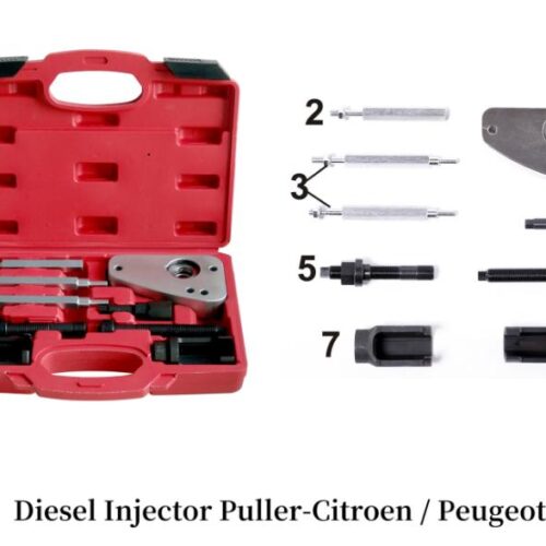 EXTRACTOR DE INYECTORES PARA GRUPO PSA CITROEN, PEUGEOT, SUZUKI, FIAT Y LANCIA