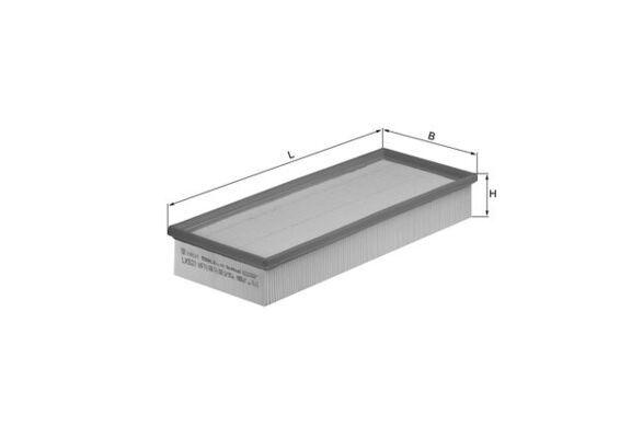 FILTRO DE AIRE 1665421 93BB9601BA U646 MA1032 1 FILTRO DE AIRE 1665421 93BB9601BA U646 MA1032