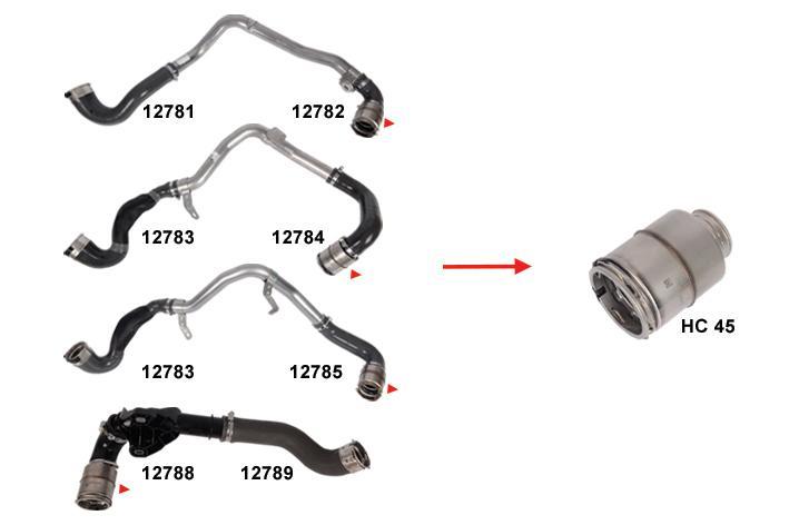 TUBO INTERCOOLER SOLO PIEZA SUPERIOR 144607250R 144603730R 1 1 TUBO INTERCOOLER SOLO PIEZA SUPERIOR 144607250R 144603730R 1