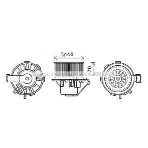 RESISTENCIA DE VENTILADOR 68012680AA 8356107 A0008356107 2E0