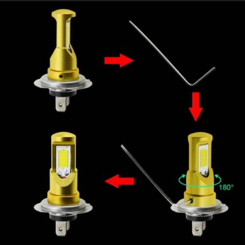 BOMBILLAS LED H7 – Sin ADAPTADORES LED – Recambio Bombilla H