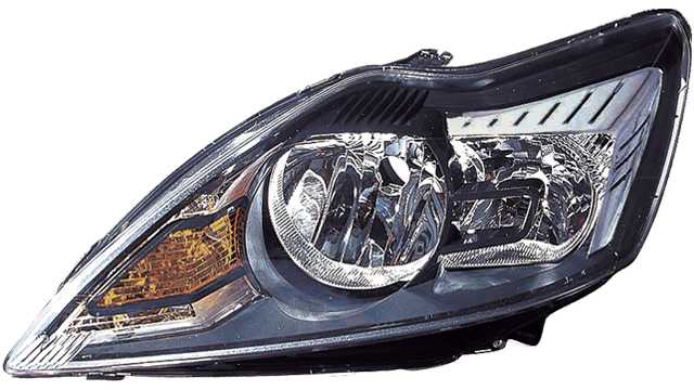 FARO DCH. ELECTRICO NEGRO H1H7 FORD FOCUS III 11316904 1 FARO DCH. ELECTRICO NEGRO H1H7 FORD FOCUS III 11316904