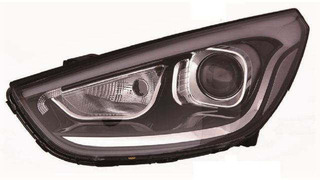 FARO.DERECHO ELECT.NEGRO.LED.HIR2 HYUNDAI ix35 11395822 1 FARO.DERECHO ELECT.NEGRO.LED.HIR2 HYUNDAI ix35 11395822