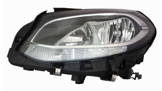 FARO.D.EL.C/MOT.NEG.LED.H7+H7 MERCEDES W246 "B" Class 11506112 1 FARO.D.EL.C/MOT.NEG.LED.H7+H7 MERCEDES W246 "B" Class 11506112