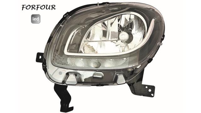 FARO.DCH.ELCT.NEGRO.LED. SMART FORTWO / FORFOUR 11900112 1 FARO.DCH.ELCT.NEGRO.LED. SMART FORTWO / FORFOUR 11900112