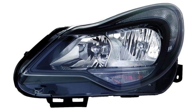 FARO D.ELC/MT.NEGRO.LUZDIA.H1+H7 OPEL CORSA D 11900992 1 FARO D.ELC/MT.NEGRO.LUZDIA.H1+H7 OPEL CORSA D 11900992
