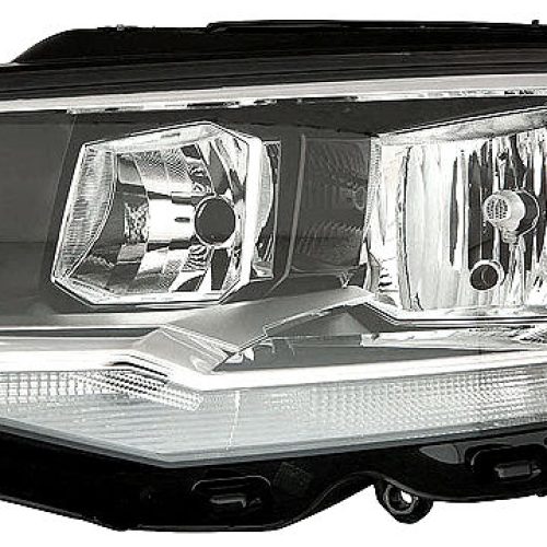 FARO.D.ELC/MOTOR.NEG.H7+H7 VW TRANSPORTER T6 11915112