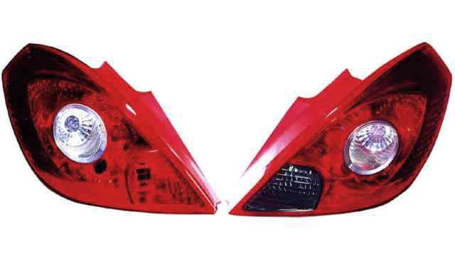 GR.OPT.TRAS.DERECHO BLANCO-ROJO OPEL CORSA D 3P 16531432 1 GR.OPT.TRAS.DERECHO BLANCO-ROJO OPEL CORSA D 3P 16531432