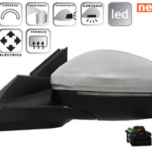 ESPEJO D.ELC.CX.T.IM.AB.RETR.SD.LD.LED. PEUGEOT 2008 27057042