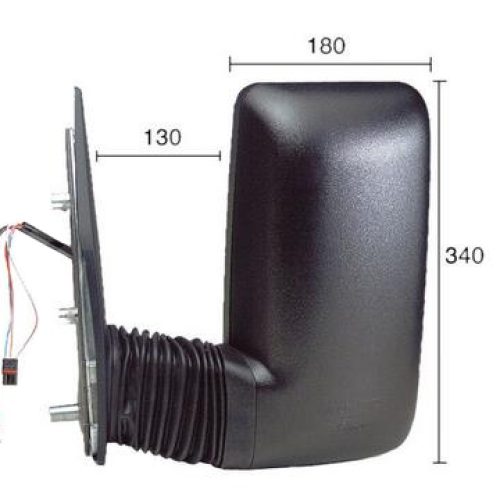 ESPEJO DCH.ELEC.CVX.TER.B/ME IVECO Daily 27138102